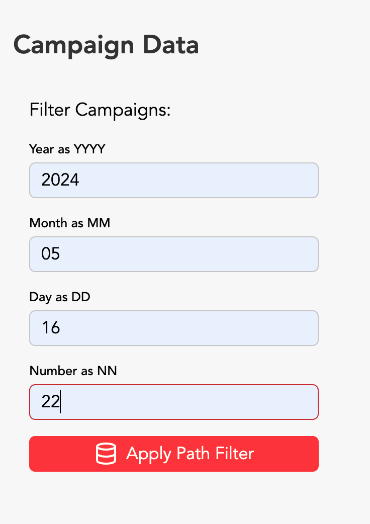 Data form